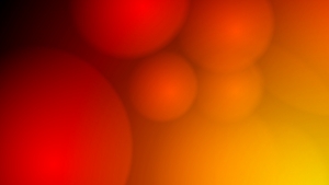 Sfondo a bolle rosso e giallo