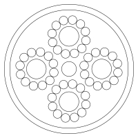Mandala per Bambini Nr. 001