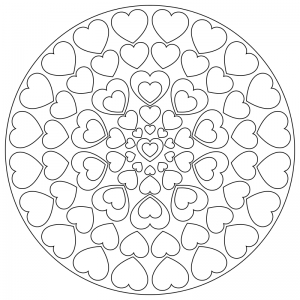 Mandala dell'Amore Nr. 009