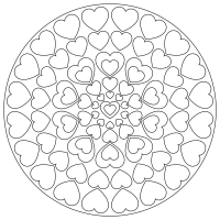 Mandala dell'Amore Nr. 009