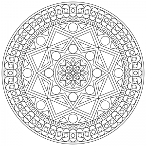 Mandala di Forza Interiore Nr. 001