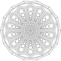 Mandala di Forza Interiore Nr. 008