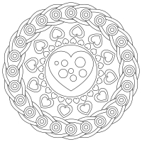 Mandala dell'Amore Nr. 006