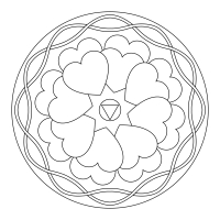 Mandala dell'Amore Nr. 001
