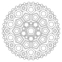 Mandala del Lato Oscuro Nr. 003