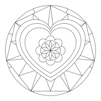 Mandala dell'Amore Nr. 002