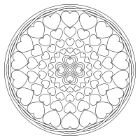 Mandala dell'Amore Nr. 004