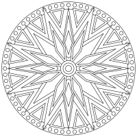 Mandala di Forza Interiore Nr. 004