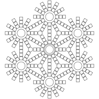 Mandala Geometrico Nr. 006