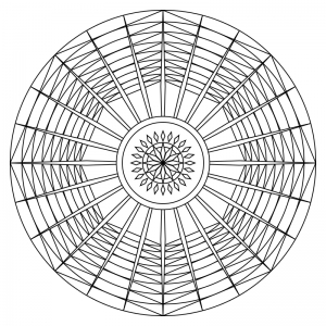 Mandala di Forza Interiore Nr. 003
