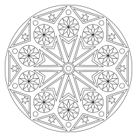 Mandala di Forza Interiore Nr. 007