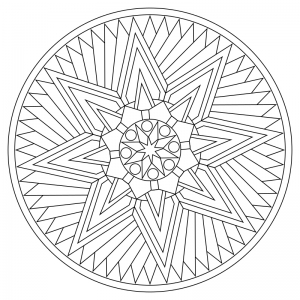 Mandala di Forza Interiore Nr. 002