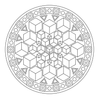 Mandala Geometrico Nr. 007