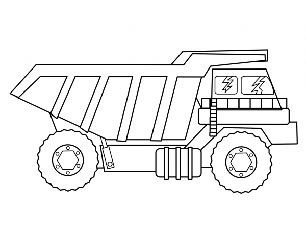 Camion Gigante da Trasporto