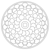 Mandala Geometrico Nr. 009