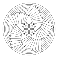 Mandala Geometrico Nr. 003