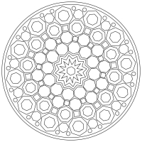 Mandala Geometrico Nr. 010