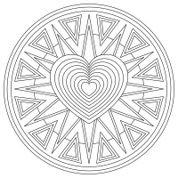 Mandala dell'Amore Nr. 005